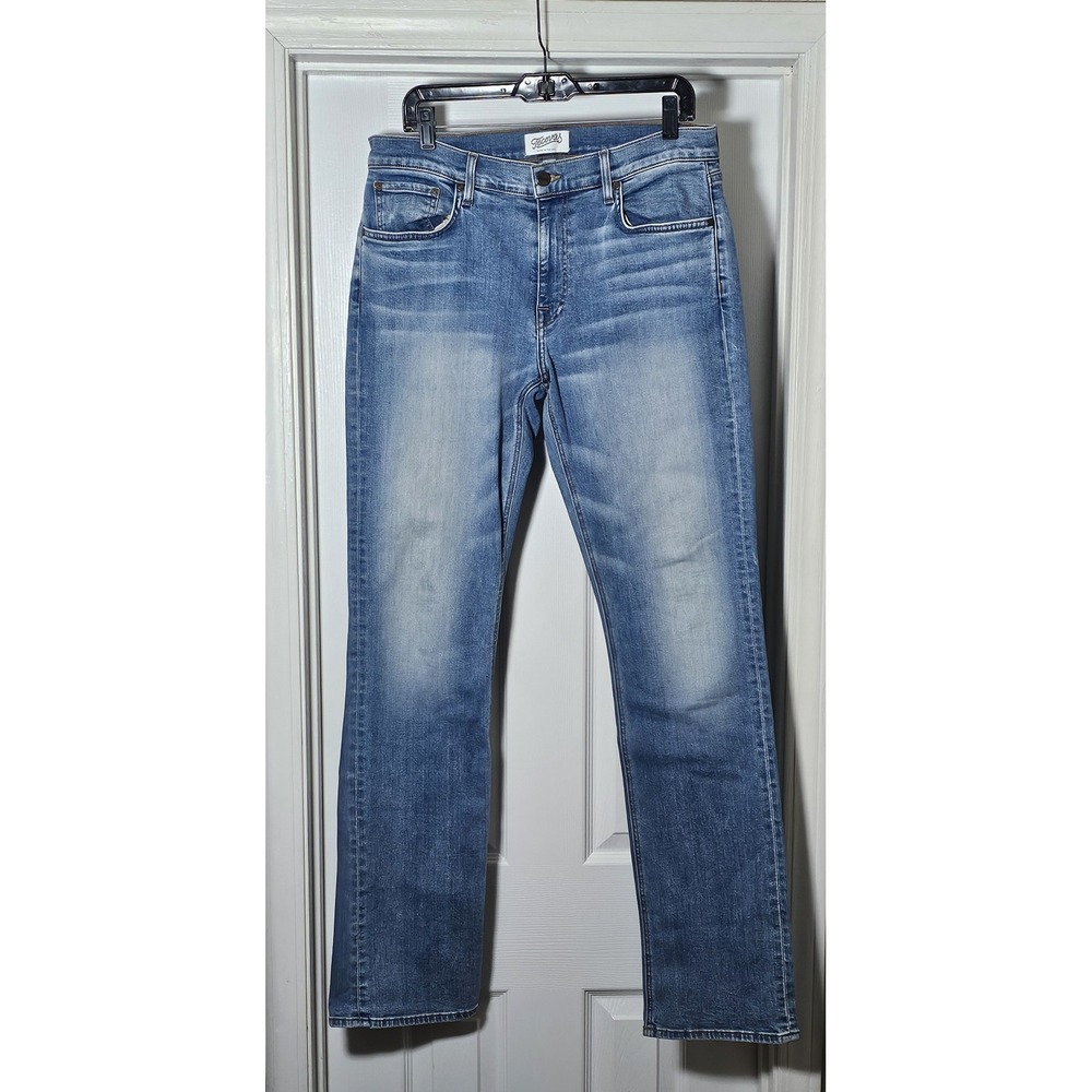 Tecovas Slim Straight Denim Jeans 34x34 Yellowstone Western Cowboy Austin